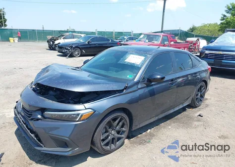 2023 Honda Civic Sport из США, поврежденный, VIN 2HGFE2F56PH526358